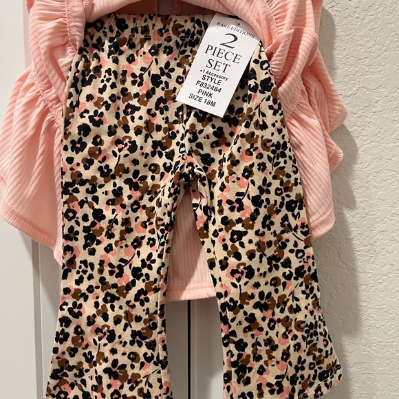 Pink Ruffled Kids Top - Picture 2 of 3